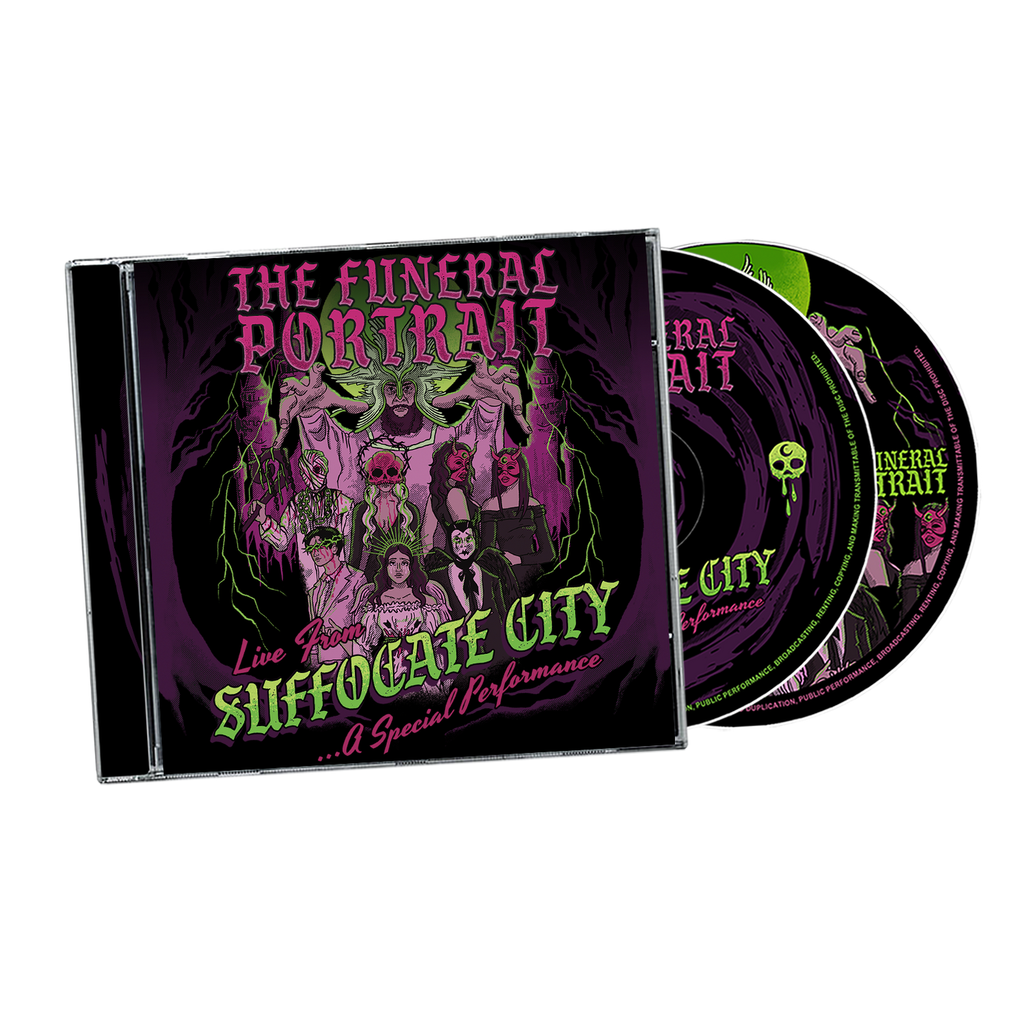 "Live From Suffocate City" CD & Blu-Ray