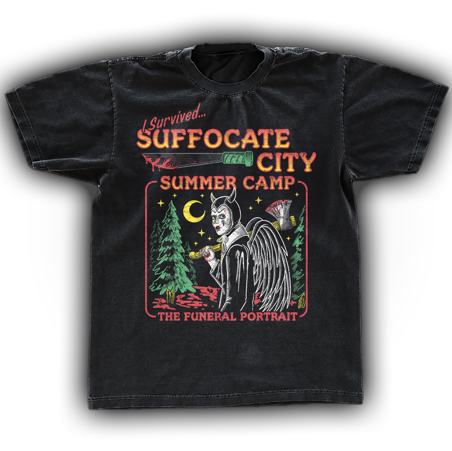 I Survived Suffocate City Summer Camp Shirt