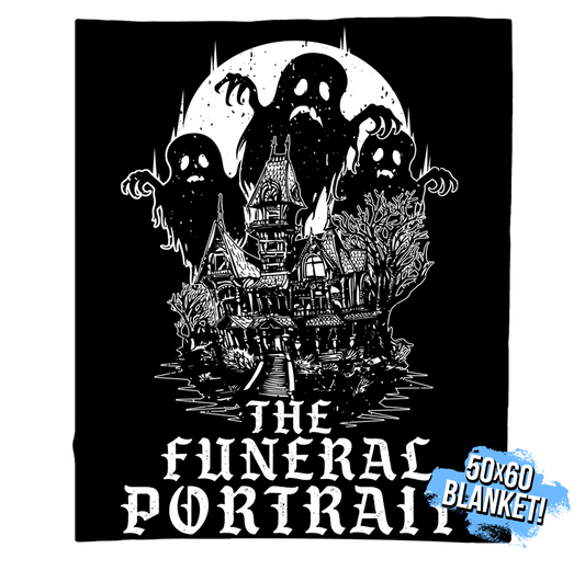 TFP Ghostly Haunted House 50x60" Blanket