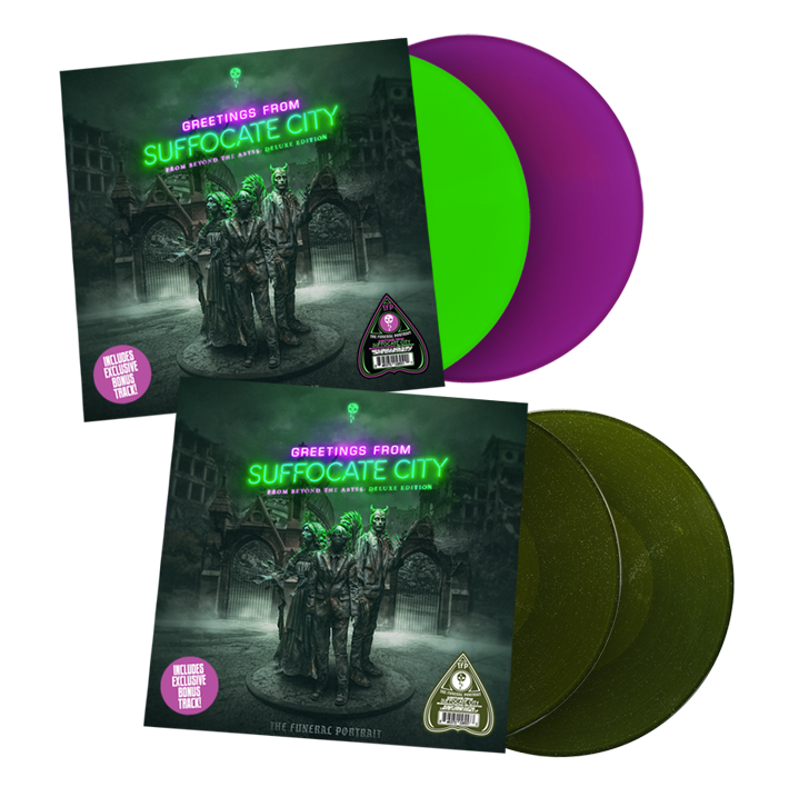 "Greetings From Suffocate City - From Beyond the Abyss: Deluxe Edition" 12" 2xLP Vinyl Record