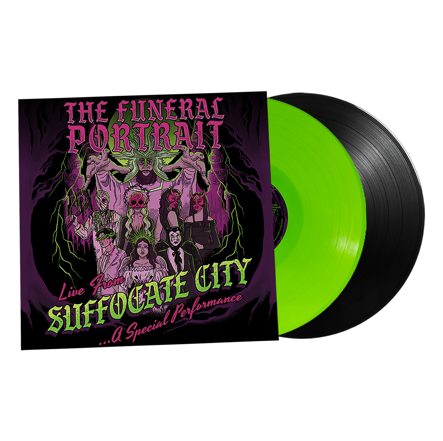 "Live From Suffocate City" 12" 2xLP Vinyl Record