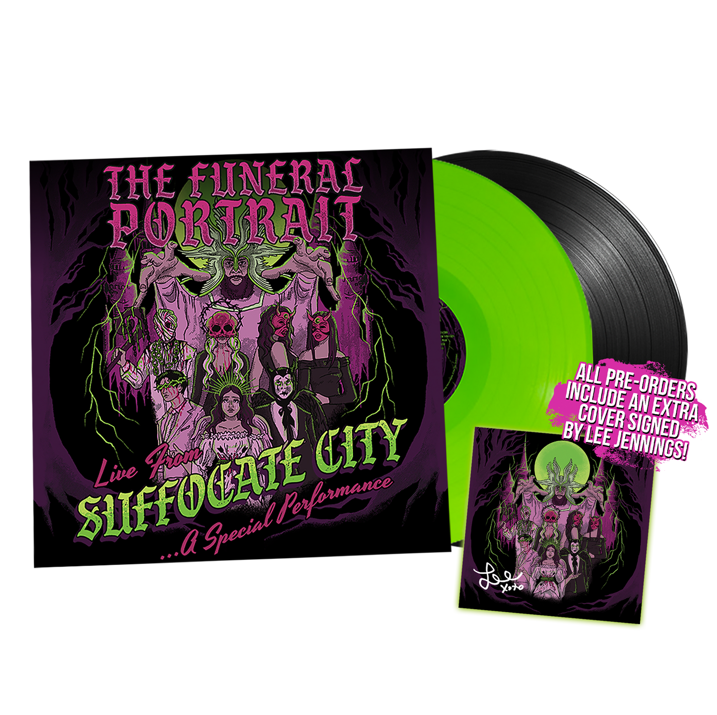 "Live From Suffocate City" 12" 2xLP Vinyl Record