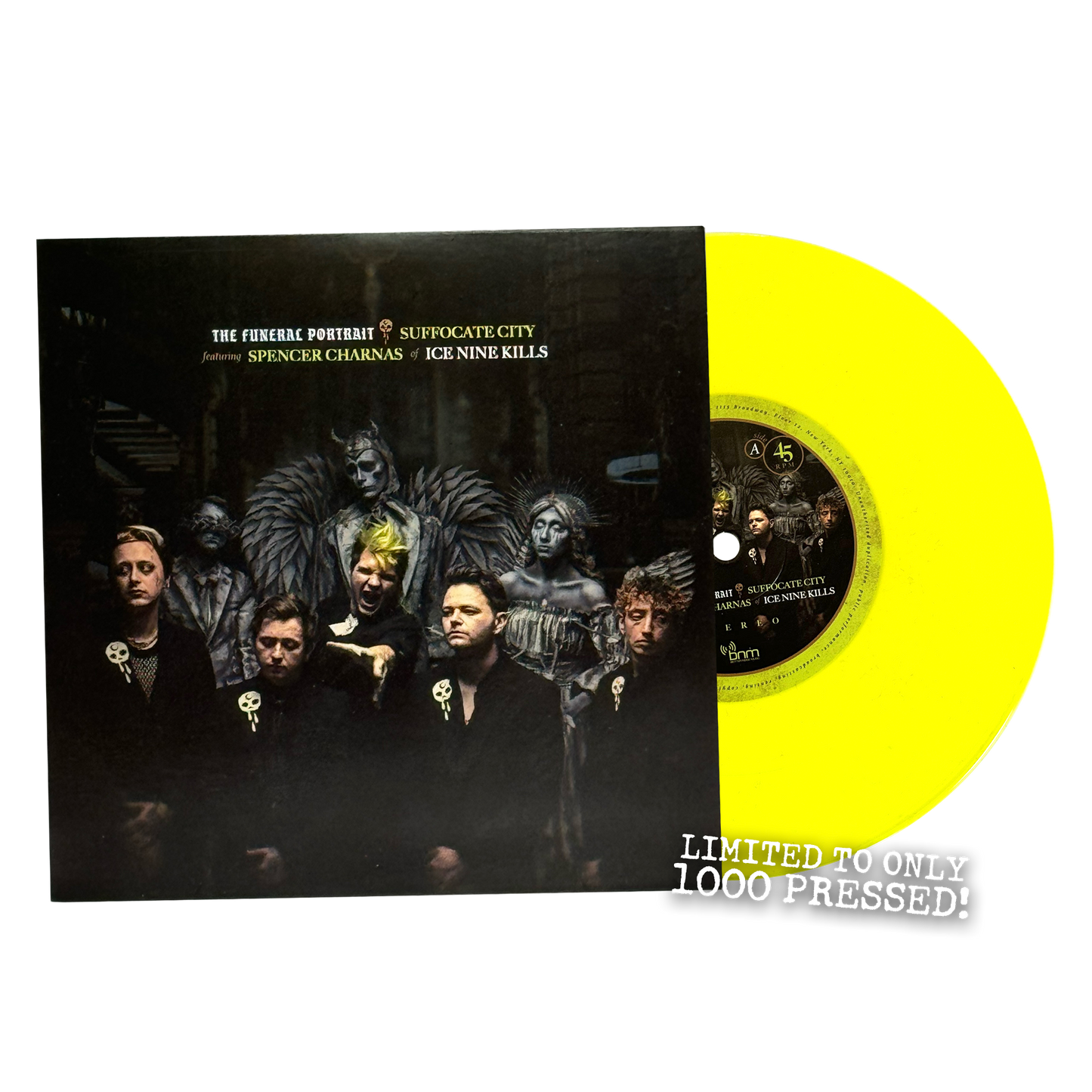 Limited "Suffocate City" 7" Vinyl Record