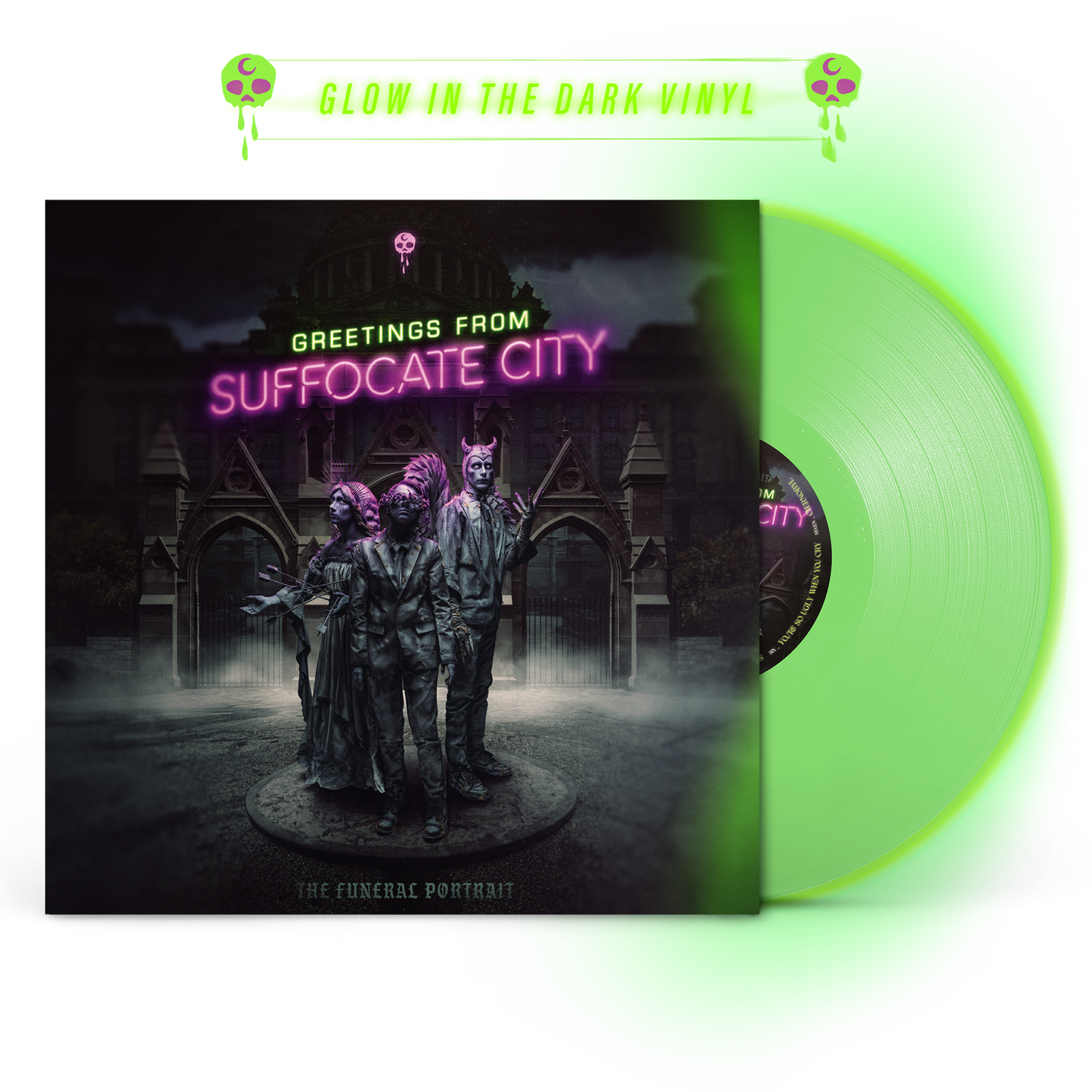 "Greetings From Suffocate City" 12" Vinyl Record