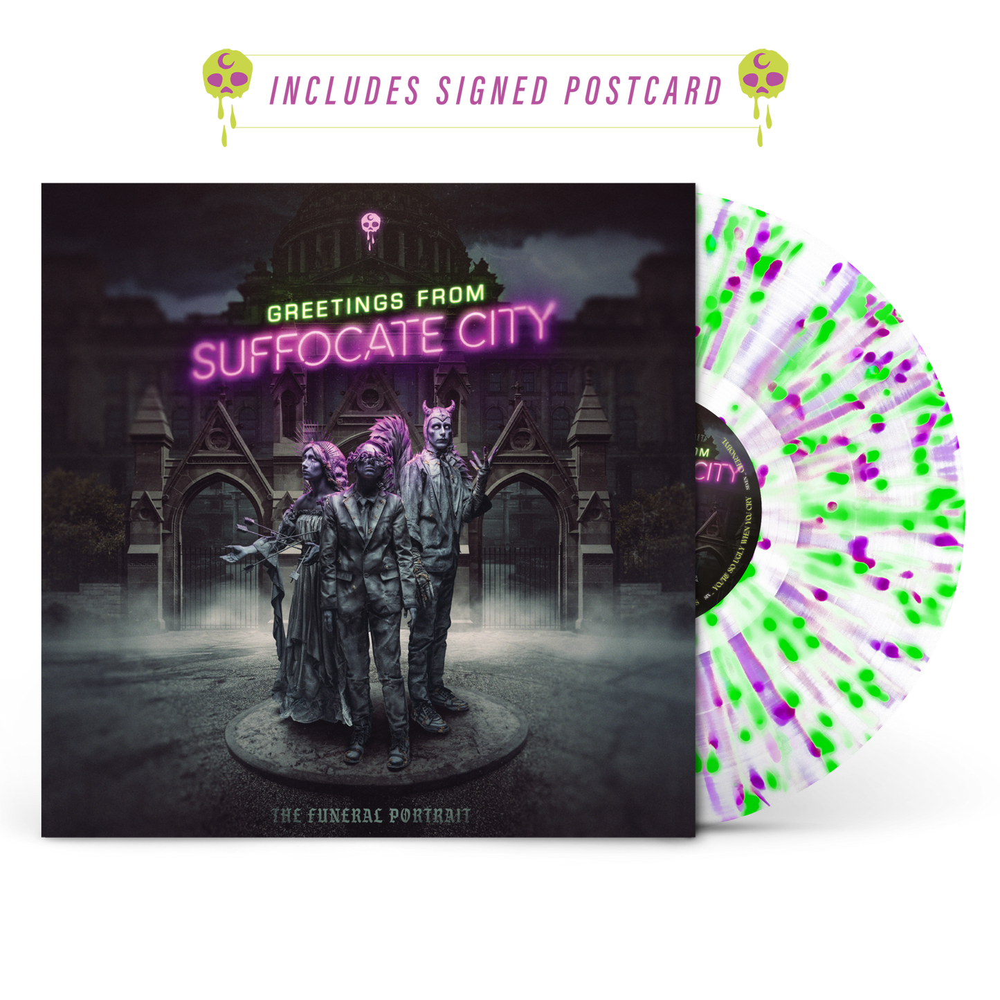 "Greetings From Suffocate City" 12" Vinyl Record