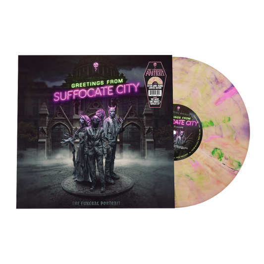 "Greetings From Suffocate City" 12" Vinyl Record Cotton Candy Variant