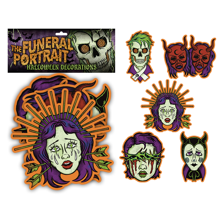 TFP 5 Piece Halloween Decoration Set