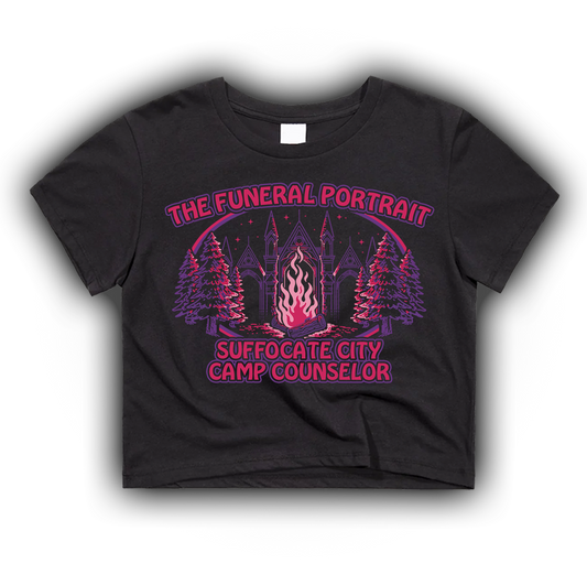 Suffocate City Camp Counselor Crop Top