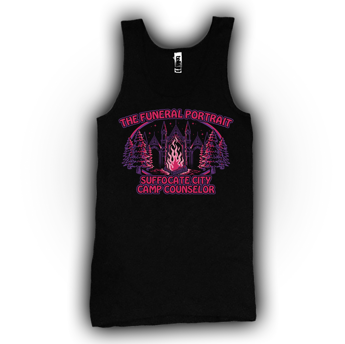 Suffocate City Camp Counselor Ladies' Fit Tank