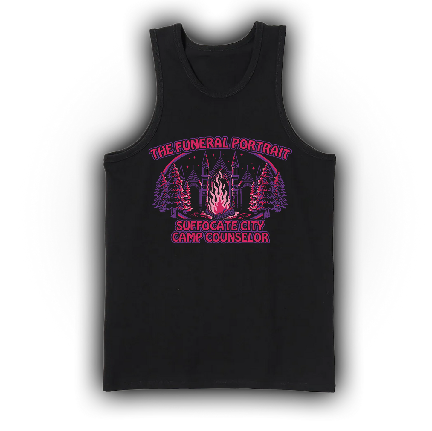 Suffocate City Camp Counselor Unisex Fit Tank